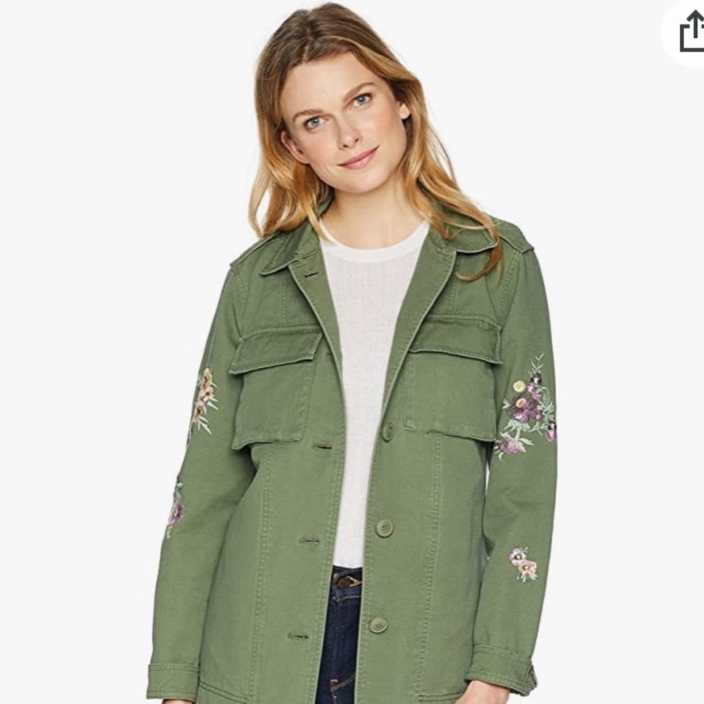 Levi’s Embroidered Sleeve Utility Jacket